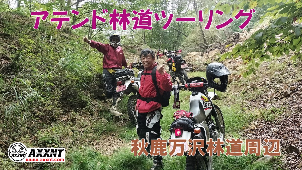 秋鹿林道・万沢林道アテンドツーリング